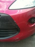 Ford KA bumper scuff repair