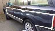Range Rover Vandal scratch key repair